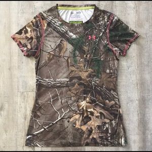 UA Scent Control Camo Hunting Tee